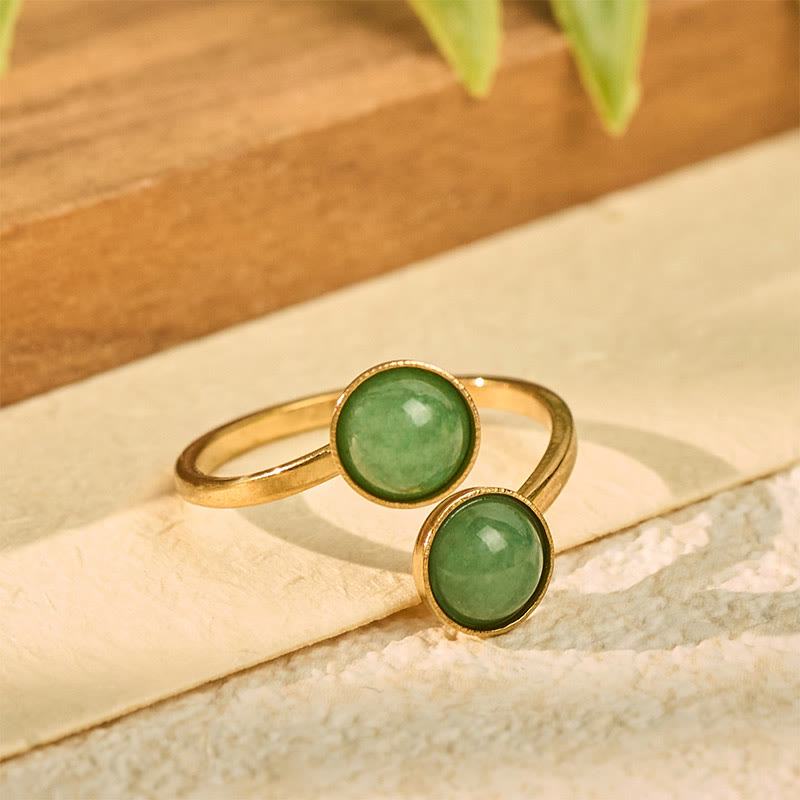Wear FengShui Titanium Steel Balance Calm Ring