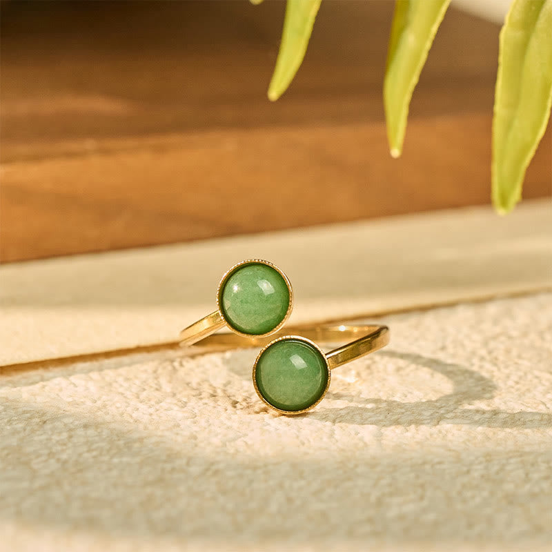 Wear FengShui Titanium Steel Balance Calm Ring