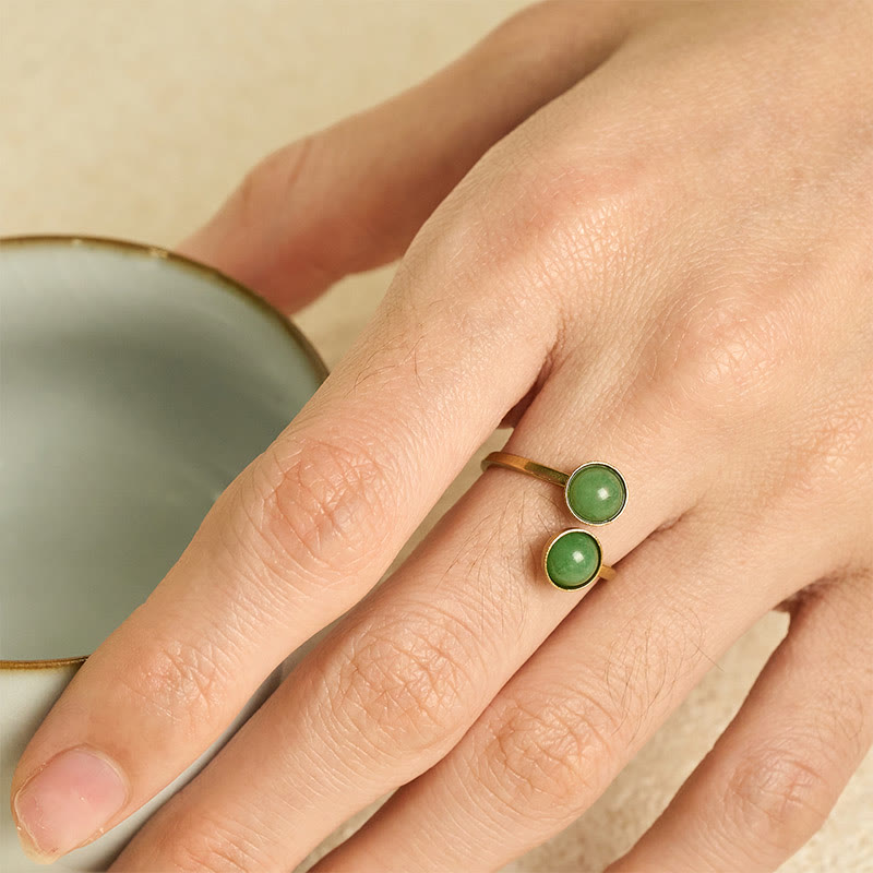 Wear FengShui Titanium Steel Balance Calm Ring