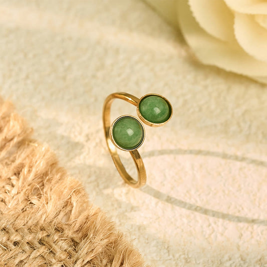 Wear FengShui Titanium Steel Balance Calm Ring