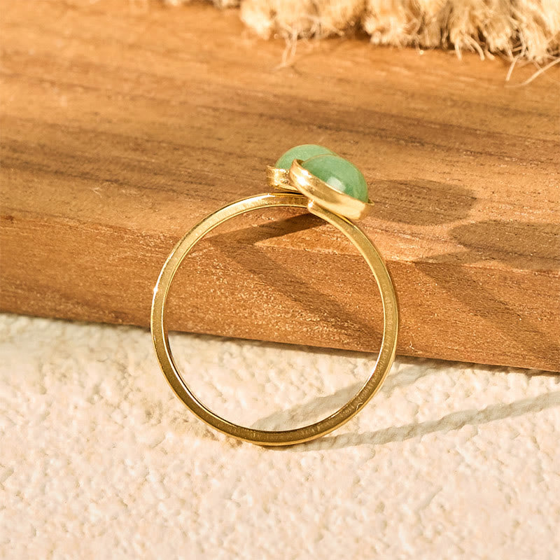 Wear FengShui Titanium Steel Balance Calm Ring
