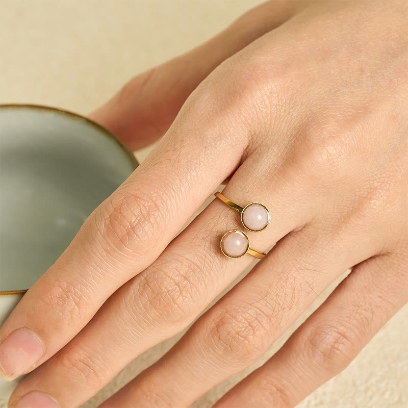 Wear FengShui Titanium Steel Balance Calm Ring