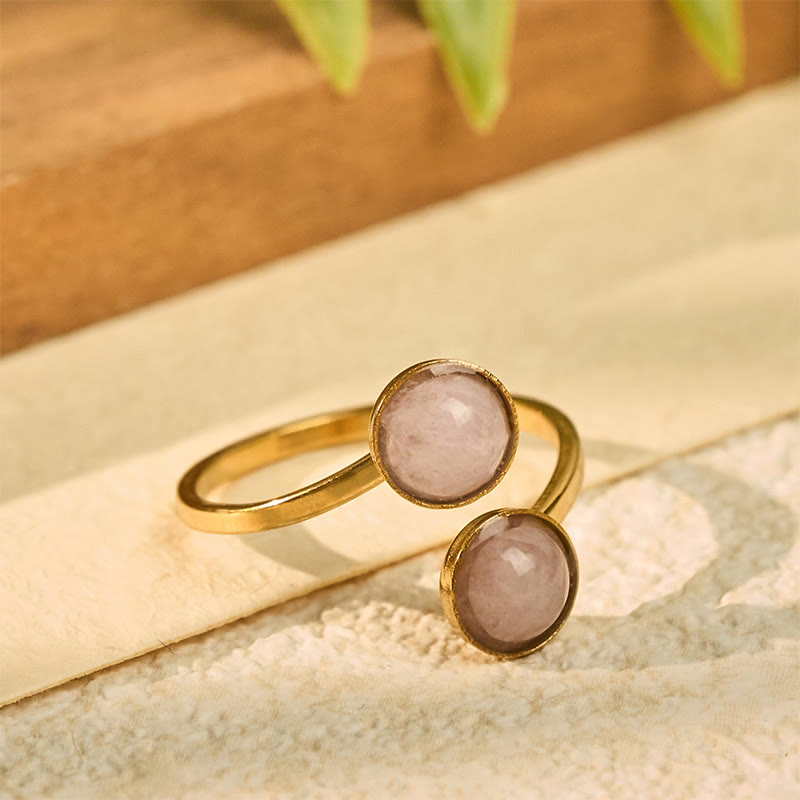 Wear FengShui Titanium Steel Balance Calm Ring