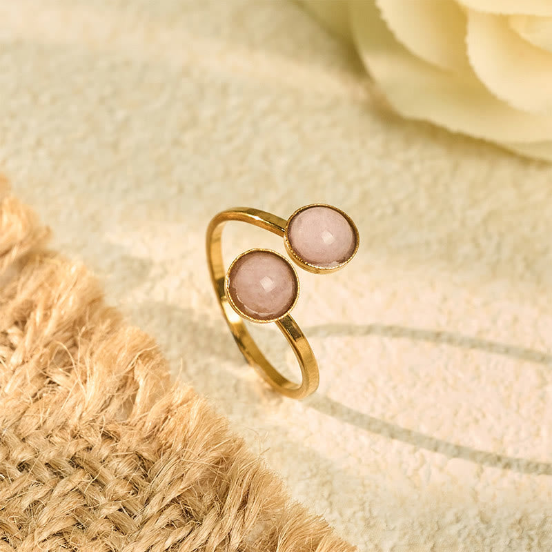 Wear FengShui Titanium Steel Balance Calm Ring