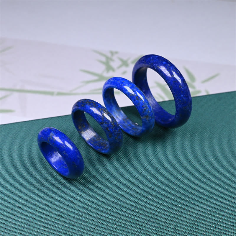 Wear FengShui Natural Lazurite Lapis Lazuli Self Care Ring