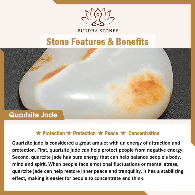 Wear FengShui Craved Bamboo Natural Pink Quartzite Jade Protection Necklace Pendant