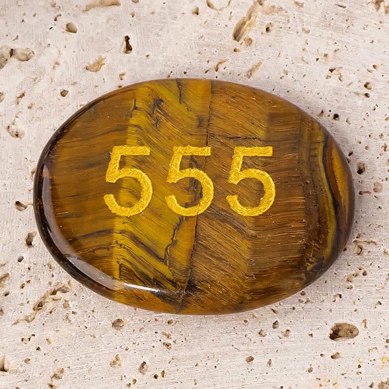 Wear FengShui Angel Numbers White Crystal Red Jasper Pink Crystal Green Aventurine Meditation Palm Stone