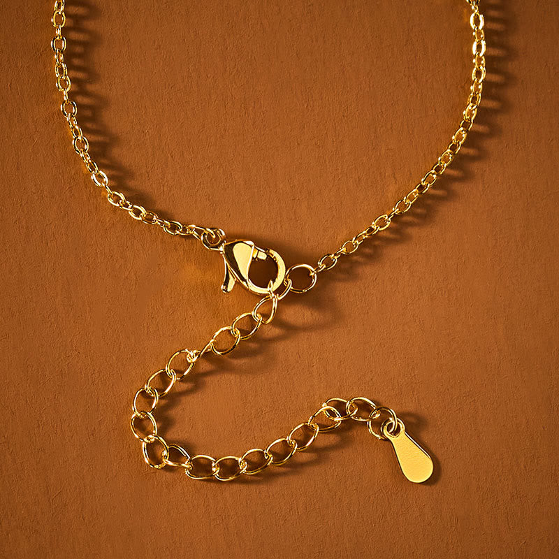 Wear FengShui Lotus Peace Buckle Peace Necklace Pendant