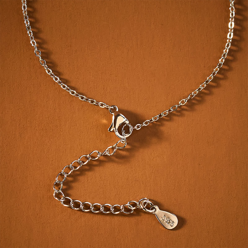 Wear FengShui Koi Fish Peace Buckle Auspicious Necklace Pendant