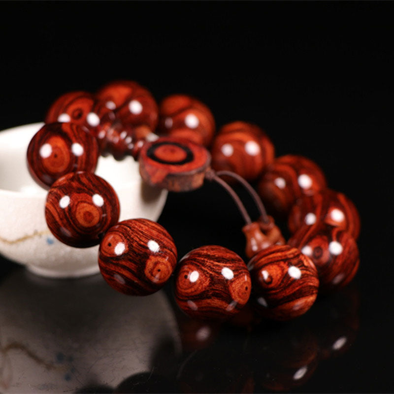 Wear FengShui Tibetan Rosewood Warmth Bracelet (Random Type)