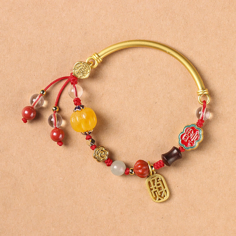 Wear FengShui Tibetan Auspicious Clouds Fortune Happiness Wealth Luck Bracelet