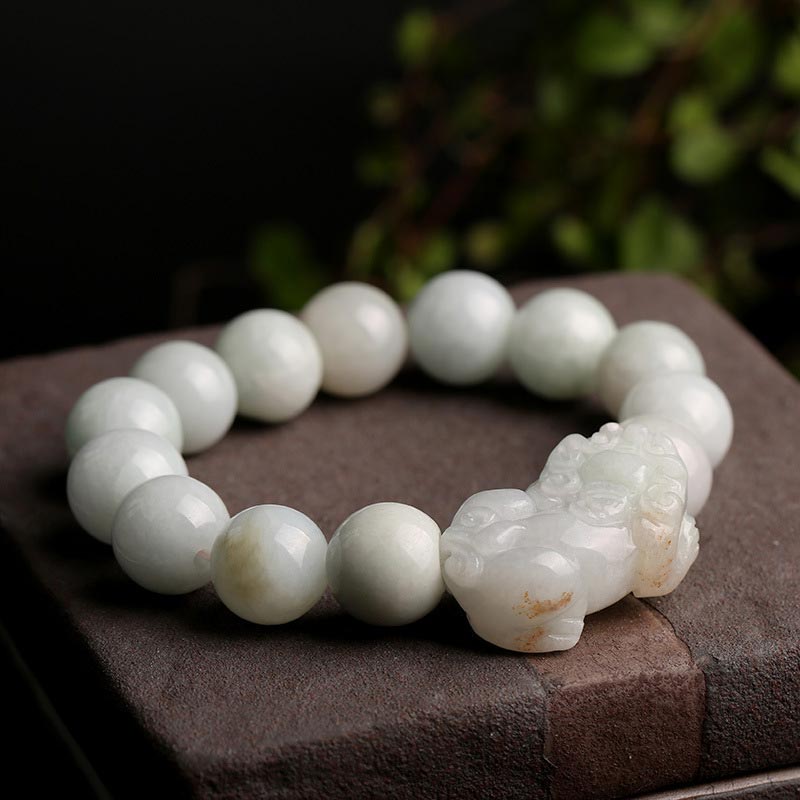 Wear FengShui Fengshui Wealth Prosperity Jade PiXiu Luck Bracelet