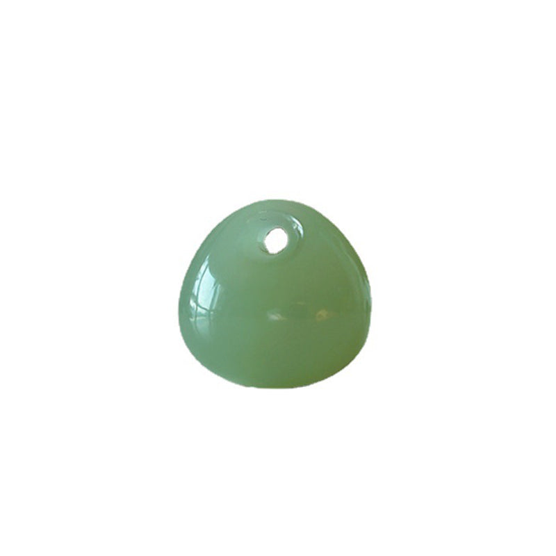 Wear FengShui Natural Jade Luck Prosperity Necklace Pendant (Random Color)