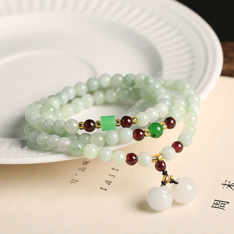 Wear FengShui Natural Jade Pixiu Buddha Abundance Bracelet