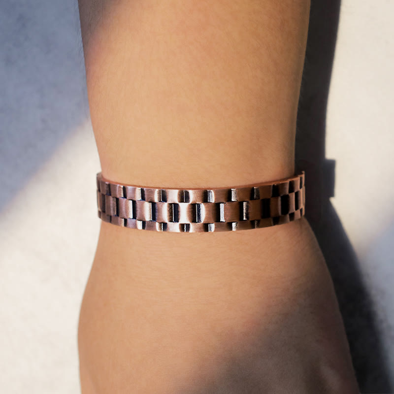 Wear FengShui Vintage Copper Balance Cuff Bracelet