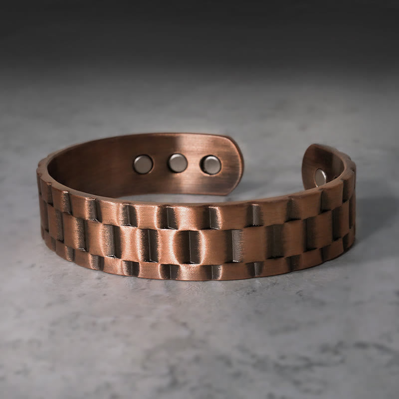 Wear FengShui Vintage Copper Balance Cuff Bracelet