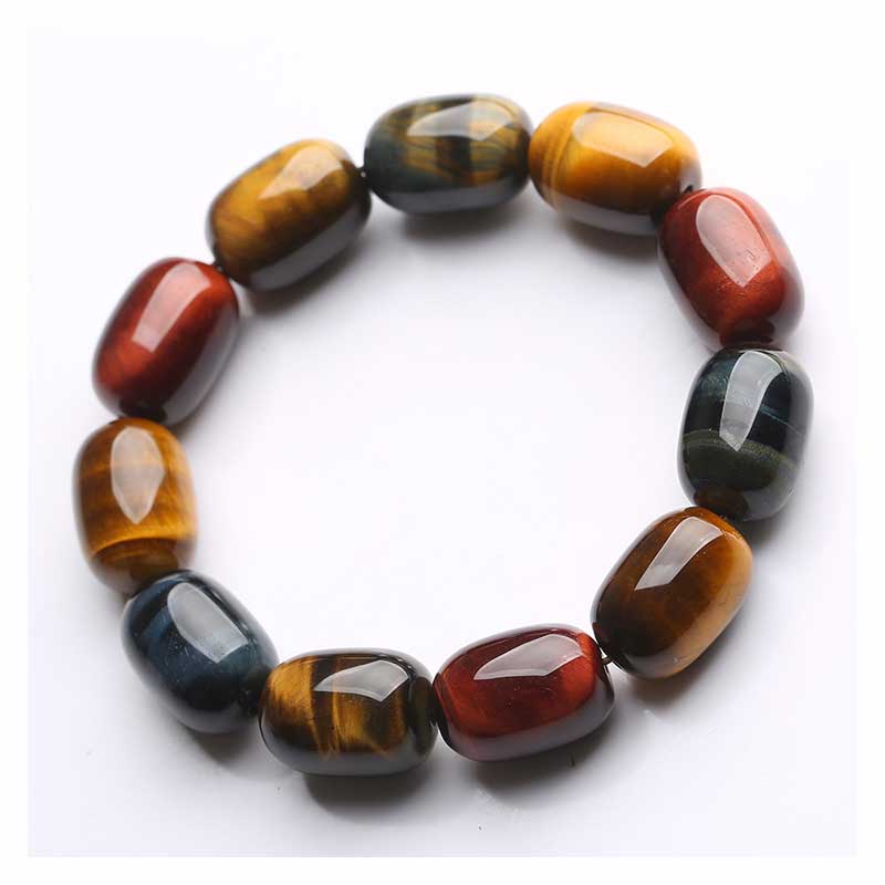 Wear FengShui Natural Tiger Eye Healing Protection Bracelet