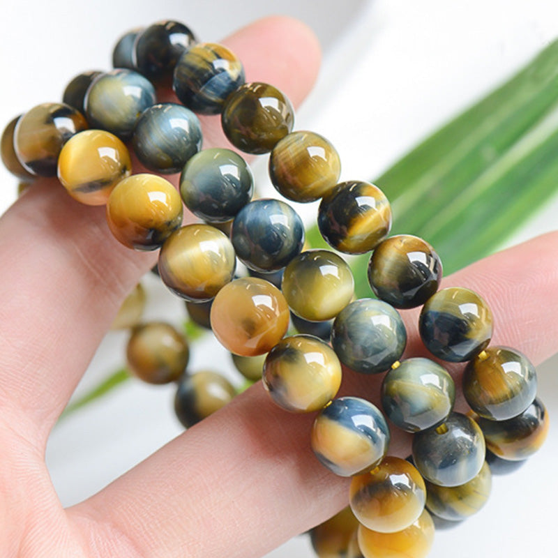 Wear FengShui Tiger Eye Protection Courage Strength Bracelet