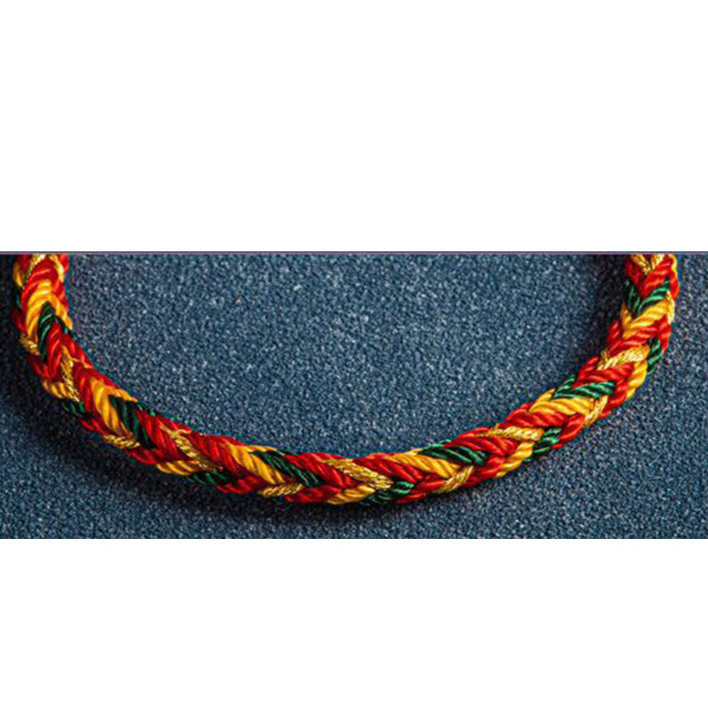 Wear FengShui "May you be safe and sound all year round" Lucky Multicolored Bracelet
