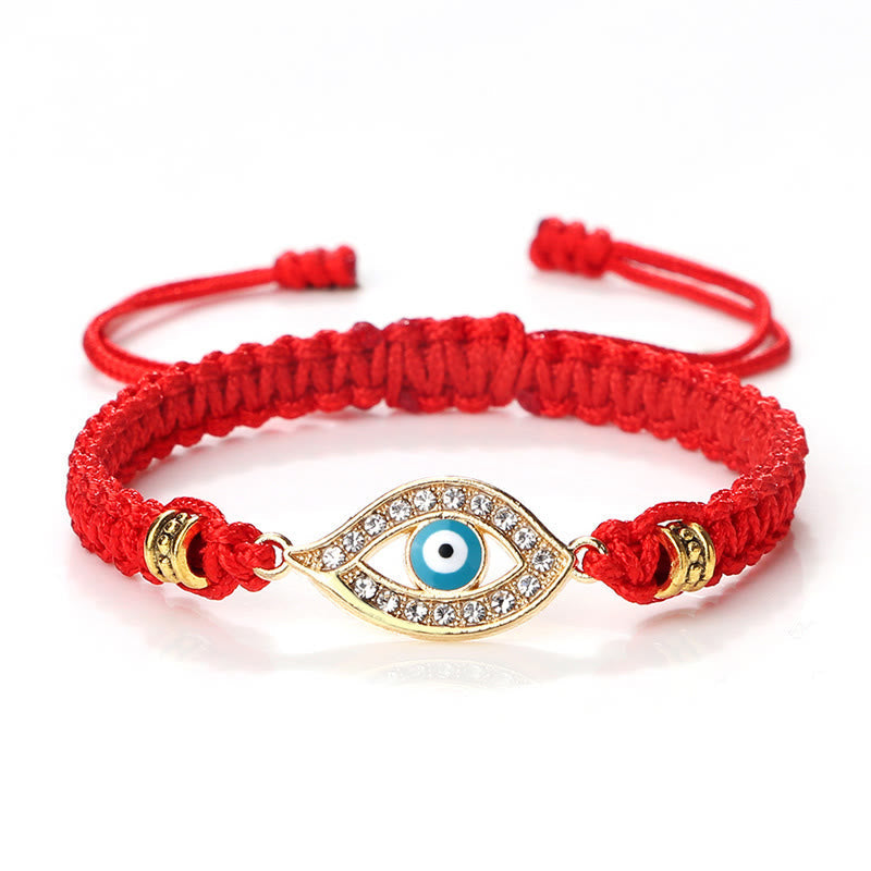 Wear FengShui Evil Eye Keep Away Evil Spirits String Bracelet