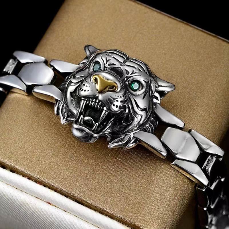 Wear FengShui Tiger Head Design Healing Bracelet