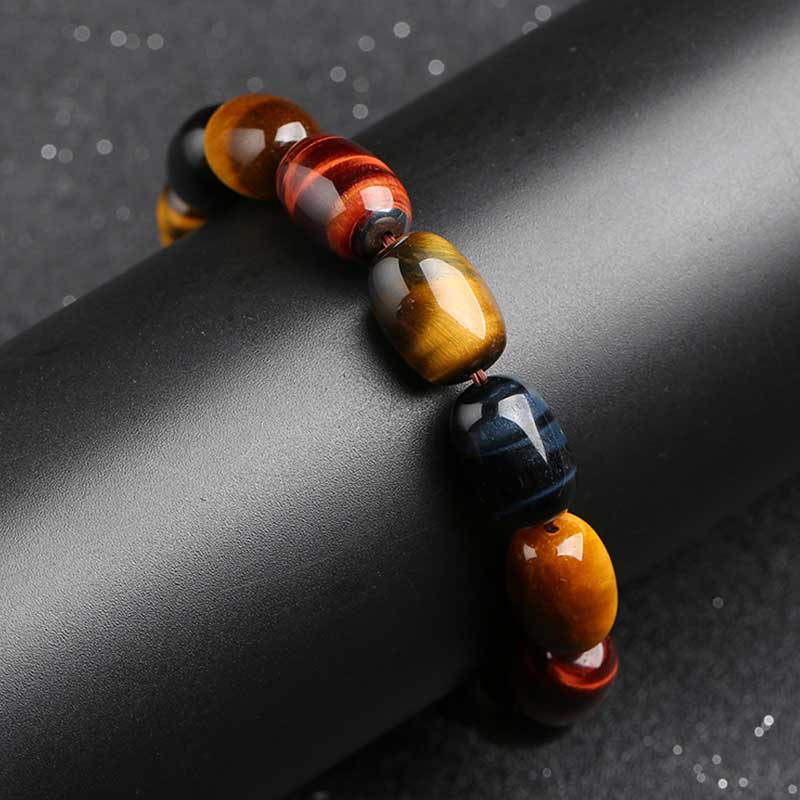Wear FengShui Natural Tiger Eye Healing Protection Bracelet