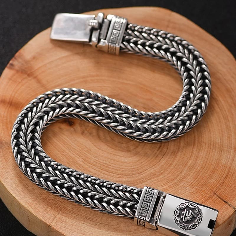 Wear FengShui Om Mani Padme Hum Purity Peace Braid Style Bracelet