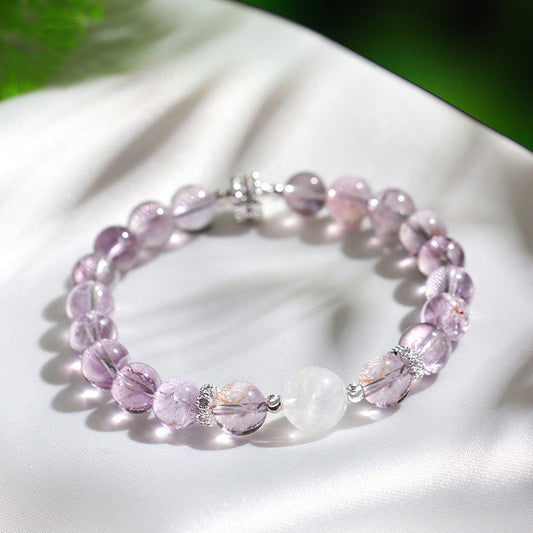 Bolivian Amethyst Beaded Bracelet Gourd Accessories Crystal Bracelet