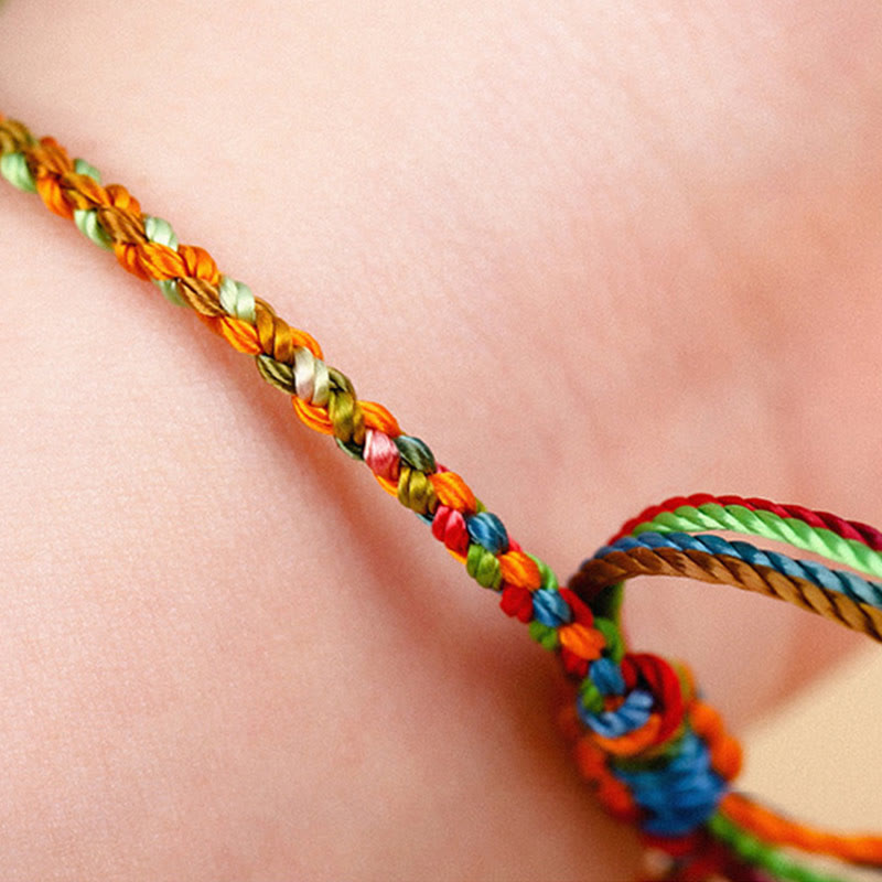 Wear FengShui "May all your wishes come true" Lucky Multicolored Bracelet