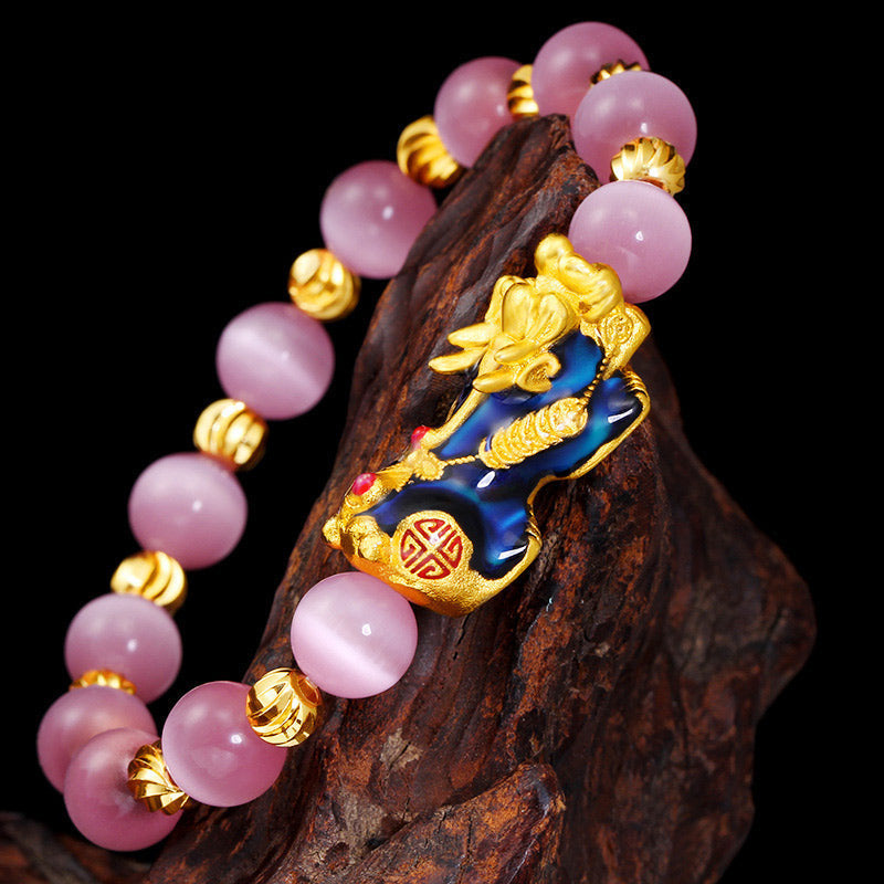 Wear FengShui Pixiu Cat Eye Lucky Bracelet