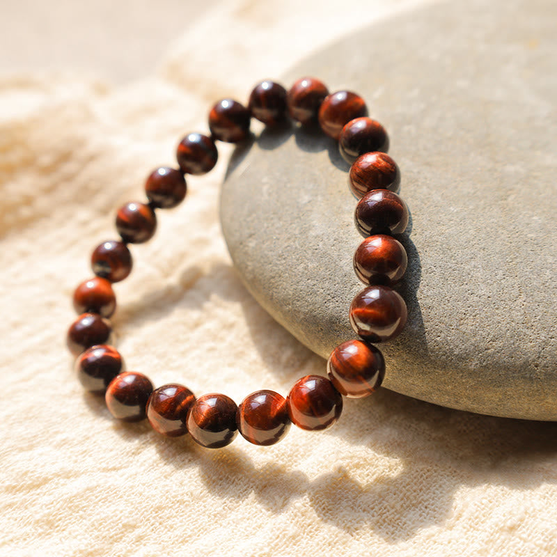 Wear FengShui Natural Tiger Eye Healing Bead Bracelet