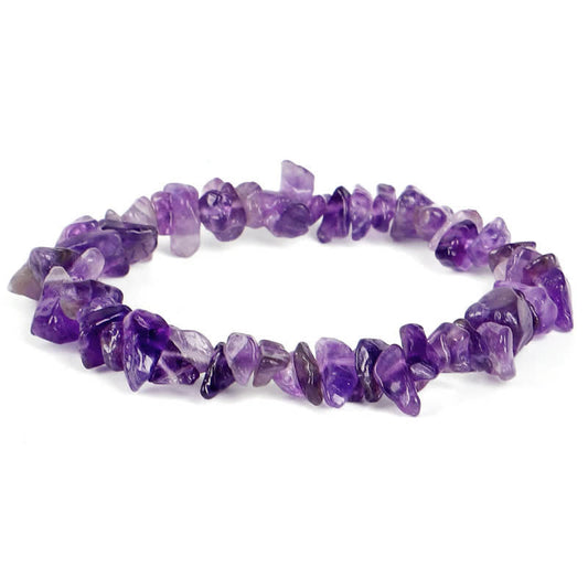 Wear FengShui Amethyst Lazurite Various Crystal Stone Healing Positive Bracelet