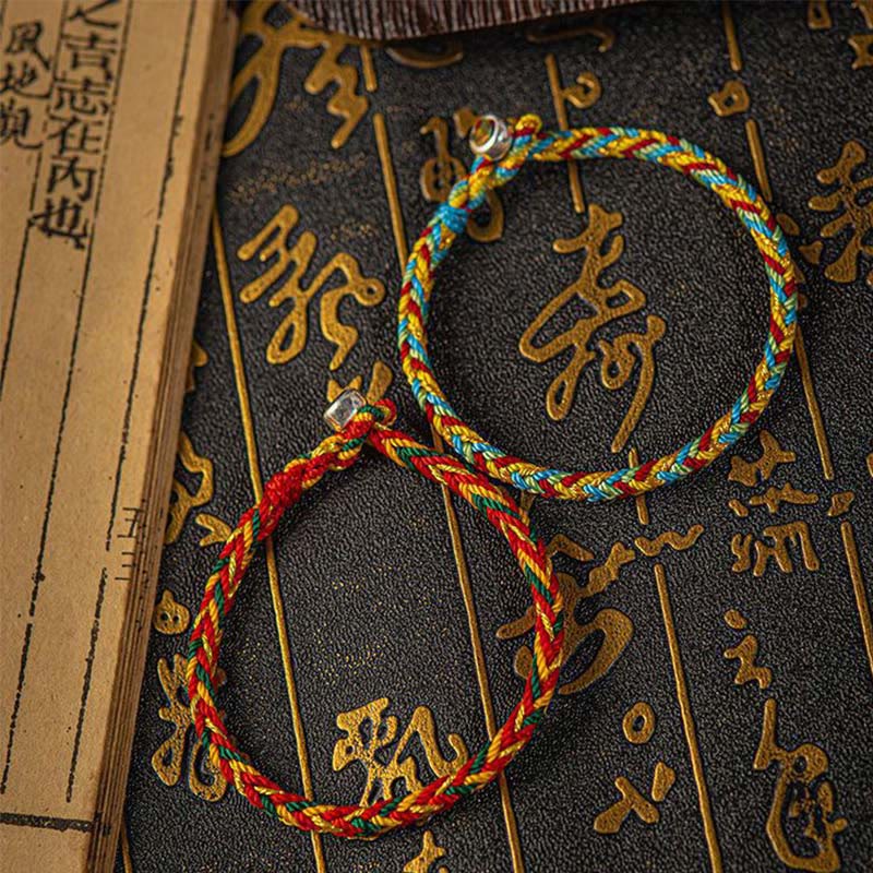 Wear FengShui "May you be good fortune and success" Lucky Multicolored Bracelet