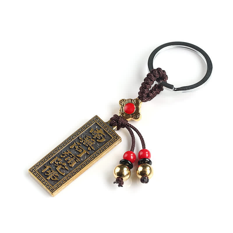 Wear FengShui Namo Amitabha Peace Blessing Keychain