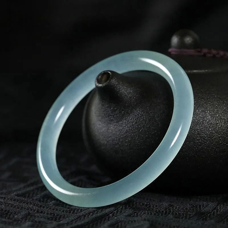 Wear FengShui Natural Jade Healing Blessing Bangle Bracelet