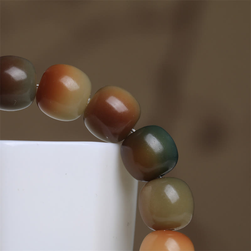 Wear FengShui Colorful Bodhi Seed Peace Wisdom Bracelet
