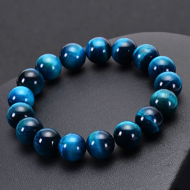 Wear FengShui Blue Tiger Eye Protection Bracelet