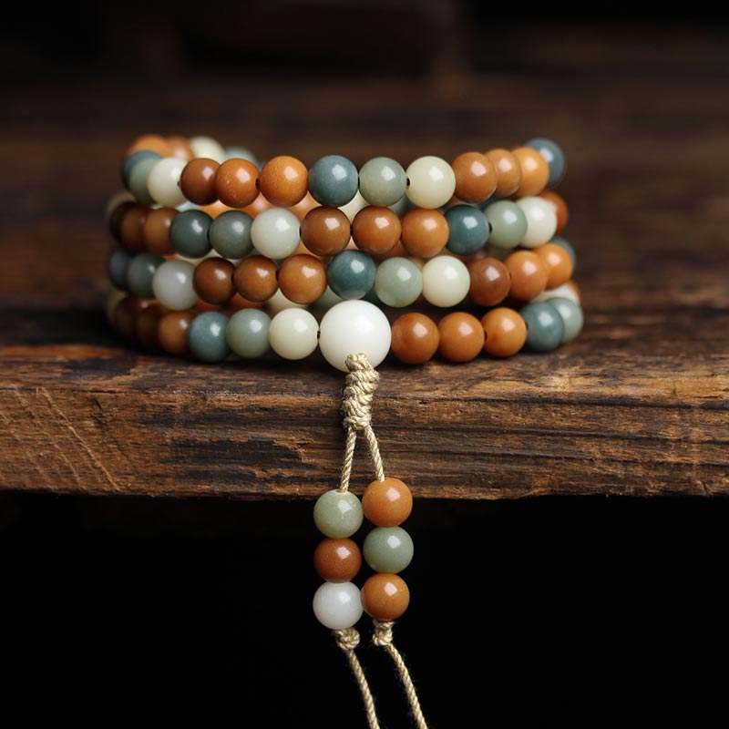 Wear FengShui Bodhi Seed Mala Harmony Wisdom Bracelet