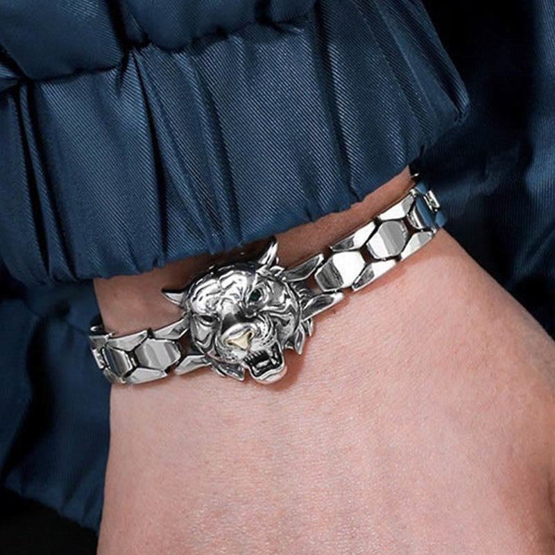 Wear FengShui Tiger Head Design Healing Bracelet