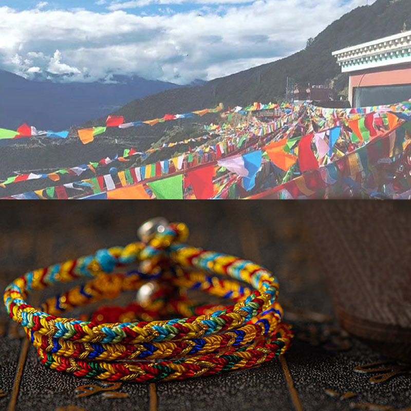 Wear FengShui "May you be good fortune and success" Lucky Multicolored Bracelet