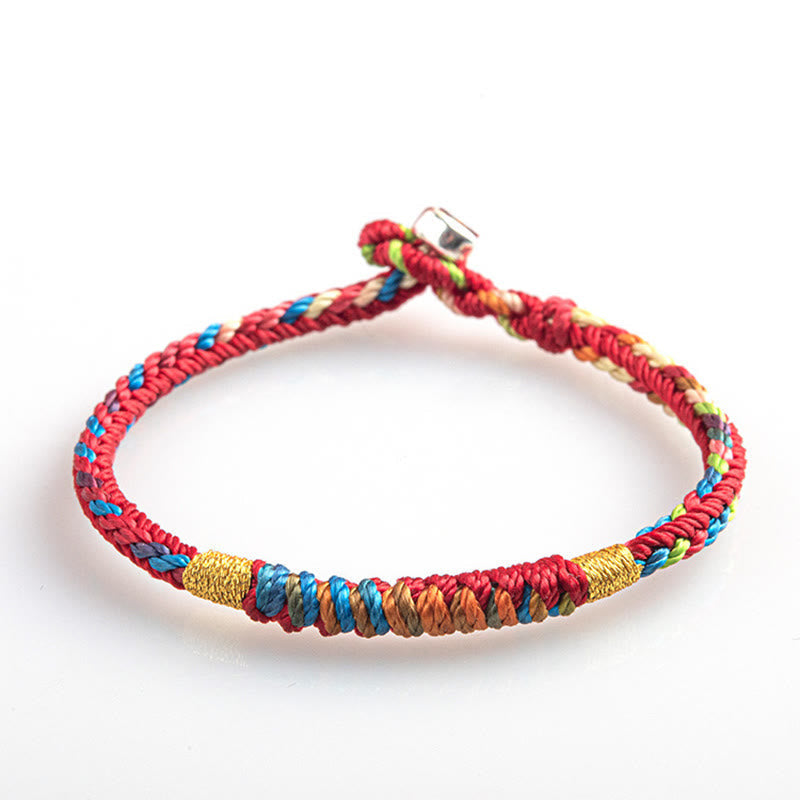 Wear FengShui "May You Be Safe And Lucky In The Year Ahead" Multicolored Bracelet