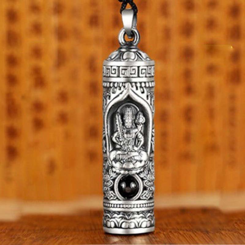 Wear FengShui Chinese Zodiac Natal Buddha Projection Prosperity Necklace Pendant