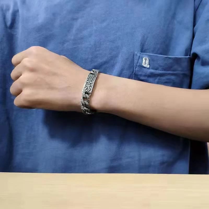 Wear FengShui Vintage Patterns Engraved Healing Bracelet