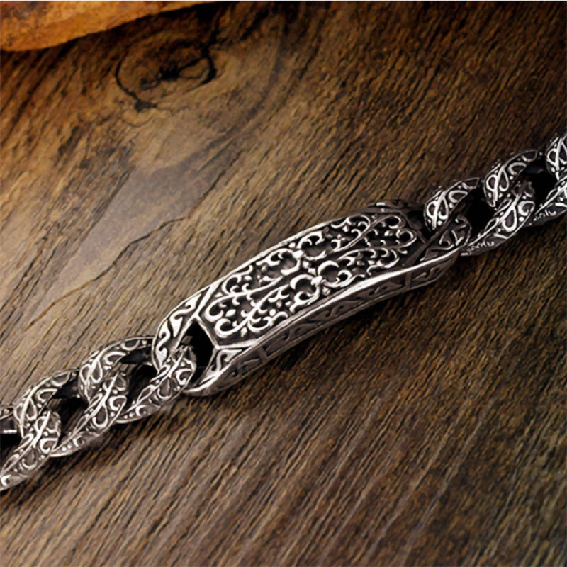 Wear FengShui Vintage Patterns Engraved Healing Bracelet