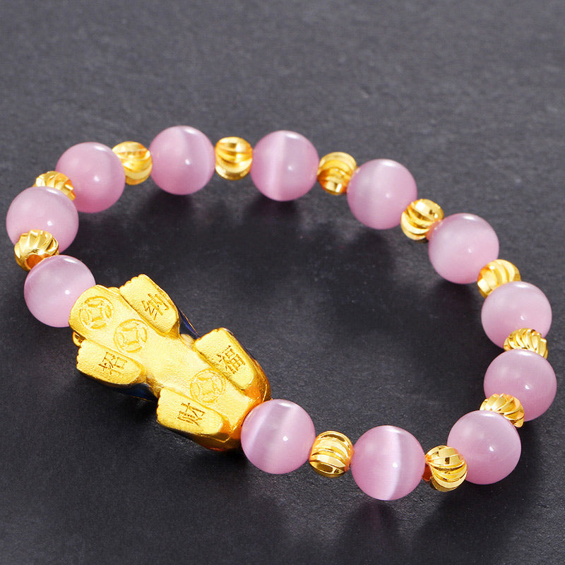 Wear FengShui Pixiu Cat Eye Lucky Bracelet