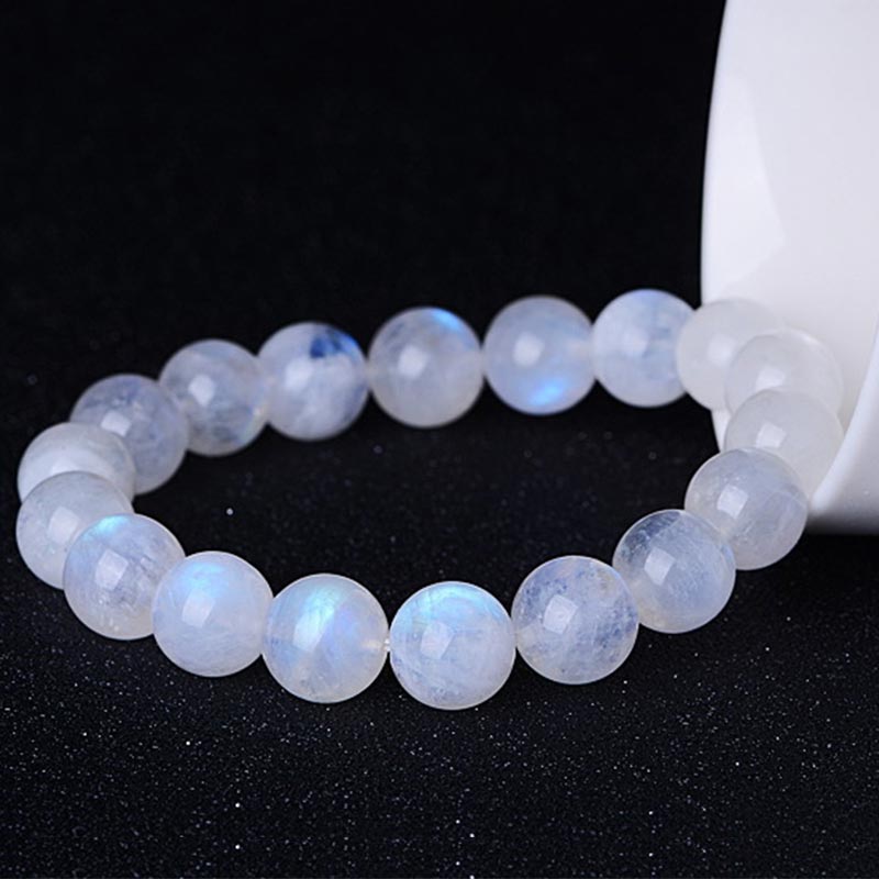 Wear FengShui Natural Moonstone Prosperity Bracelet