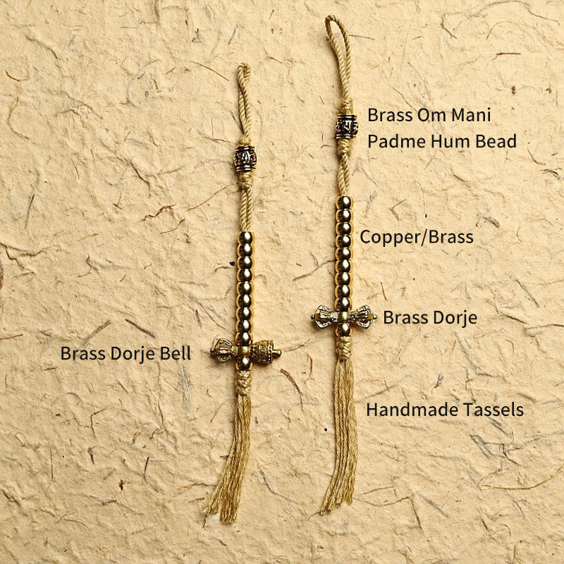 Wear FengShui Tibetan 108 Mala Beads Black Onyx Three-eyed Dzi Beads Protection Bracelet