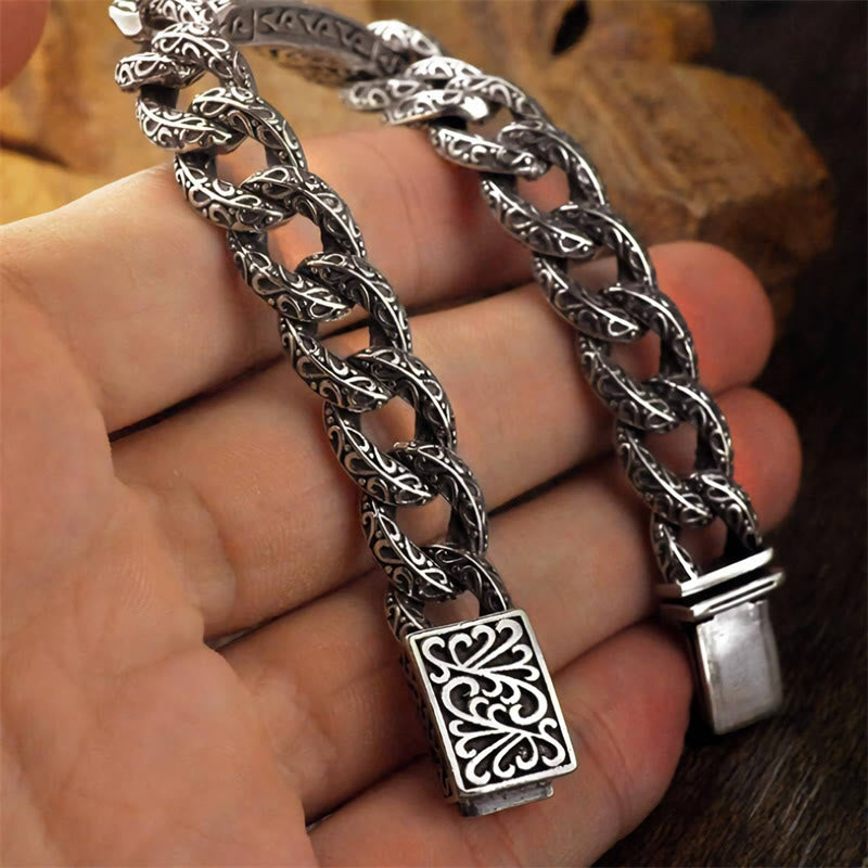 Wear FengShui Vintage Patterns Engraved Healing Bracelet