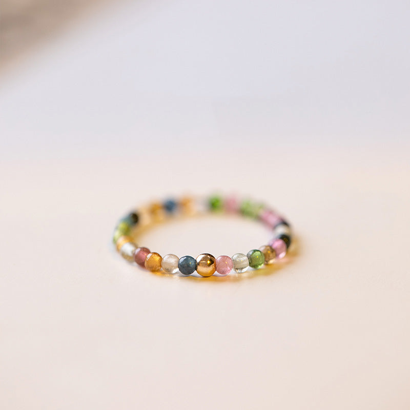 Wear FengShui Natural Tourmaline Positive Love Ring