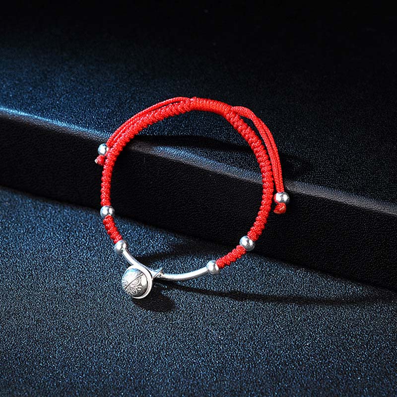 Wear FengShui FengShui Lucky Red String Bell Bracelet
